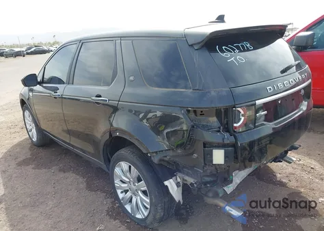 2016 Land Rover Discovery Sport Hse Lux from USA, damaged, VIN SALCT2BG8GH603311